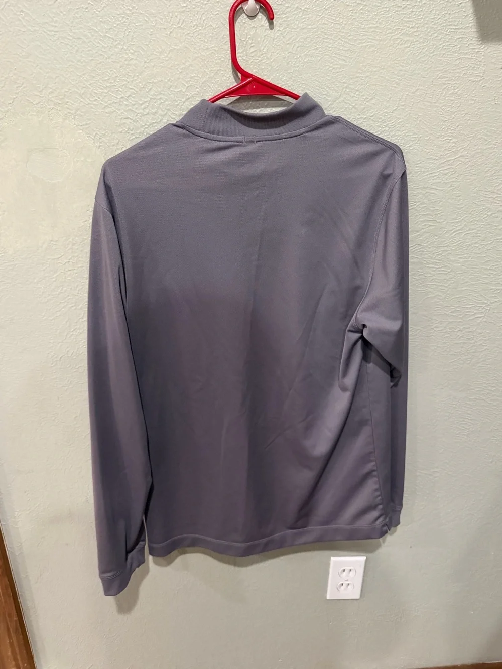 Nike Golf Dri-FIT Mock Neck Top - Gray Like New Size Small